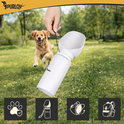 Dog bottle 550ml Purlov 27234