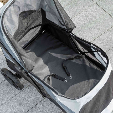 Collapsible pet carriage for large dogs and cats, up to 30 kg