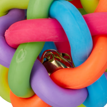 Dog toy ball with bell set of 3