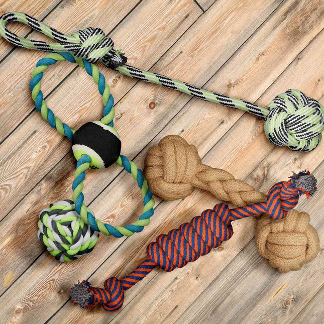 Dog toy set 5 parts