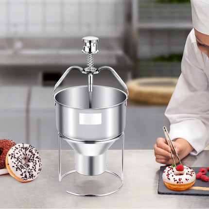 Donut Depositor, 2.4L 304 Stainless, 6-Setting Stand