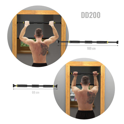 Door Gym Bar, Adjustable 68-100 cm, Home Fitness