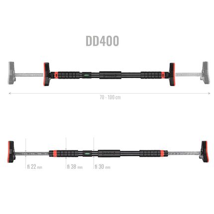 Door Gym Bar, Adjustable 70-100 cm, Home Fitness
