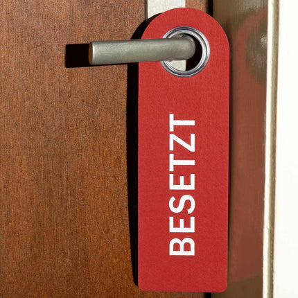 Door Sign 'Occupied' 'Free' Set