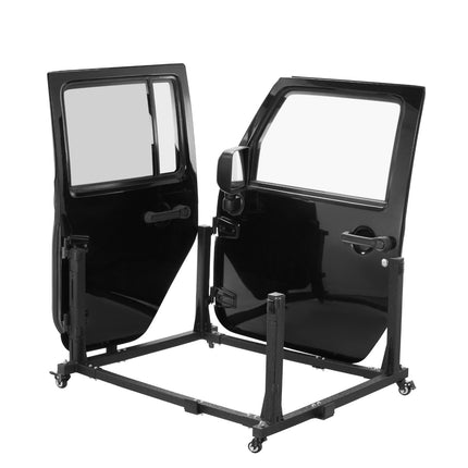 Door Storage Cart, Holds 4 Doors, Fits Wrangler JK JL JT