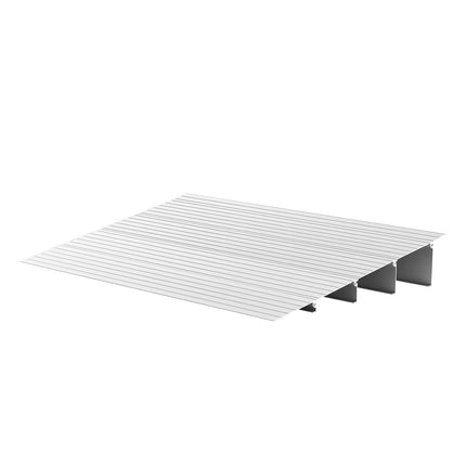Door Threshold Ramp, 115 mm Rise, Aluminum, 800 lb