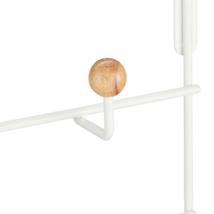 Door hanger with 10 hooks