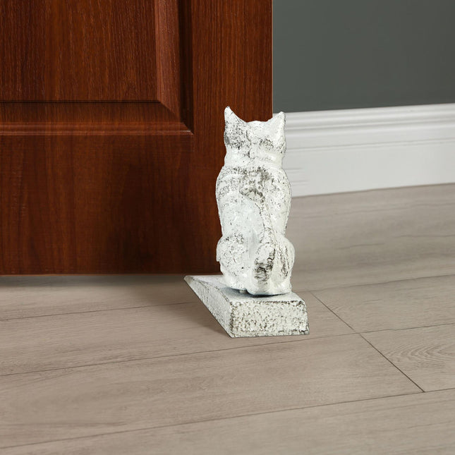 Door jamming cat