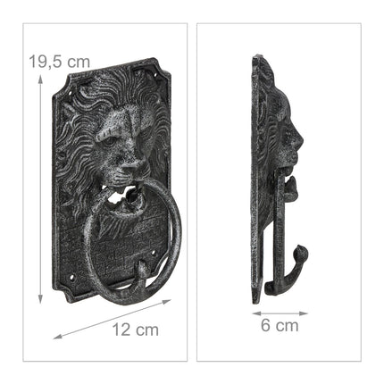 Door knocker lion