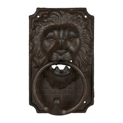 Door knocker lion