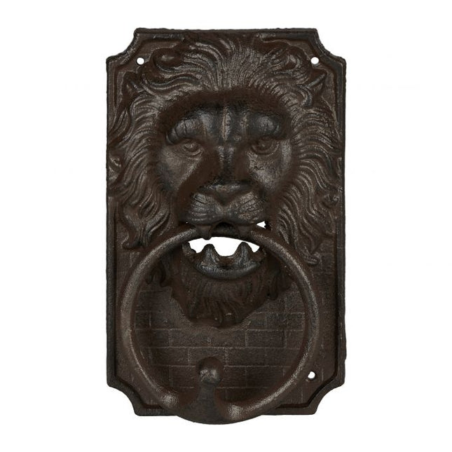 Door knocker lion
