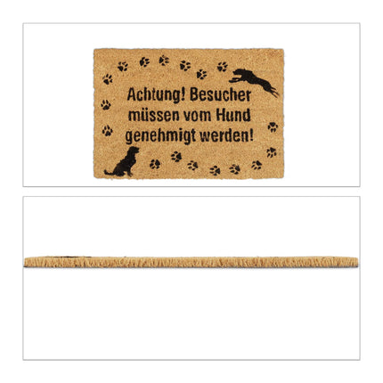 Doormat Coconut Dog