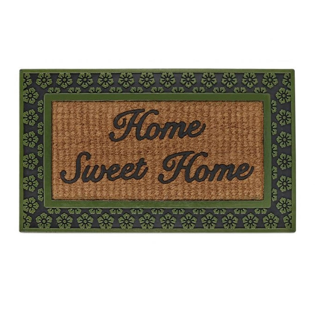 Door mat "Home Sweet Home" rubber coconut