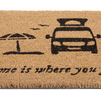 Door mat coconut "Camping