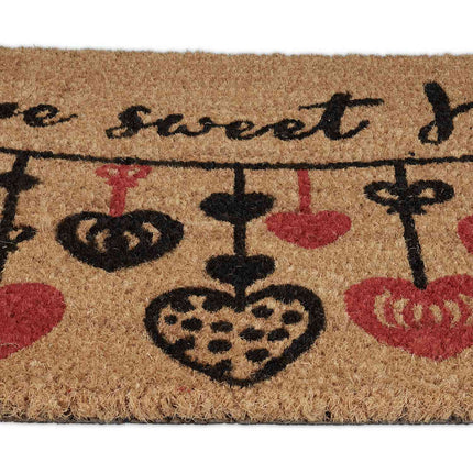 Door mat coconut fiber "Home Sweet Home"