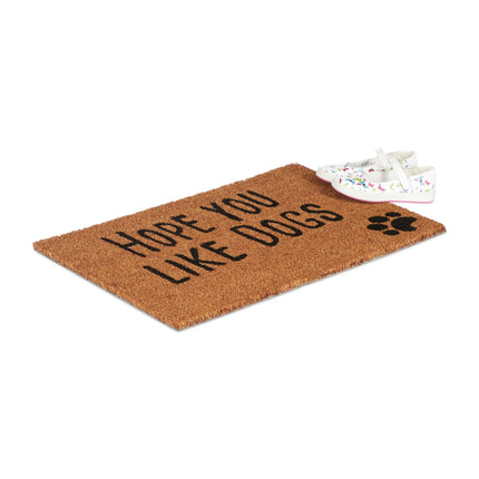 Door mat coconut fiber "Hope you like..."