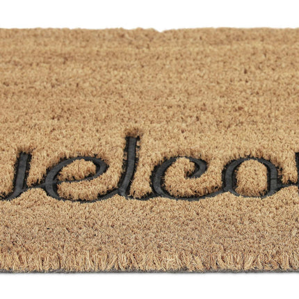 Door mat coconut fiber "Welcome"