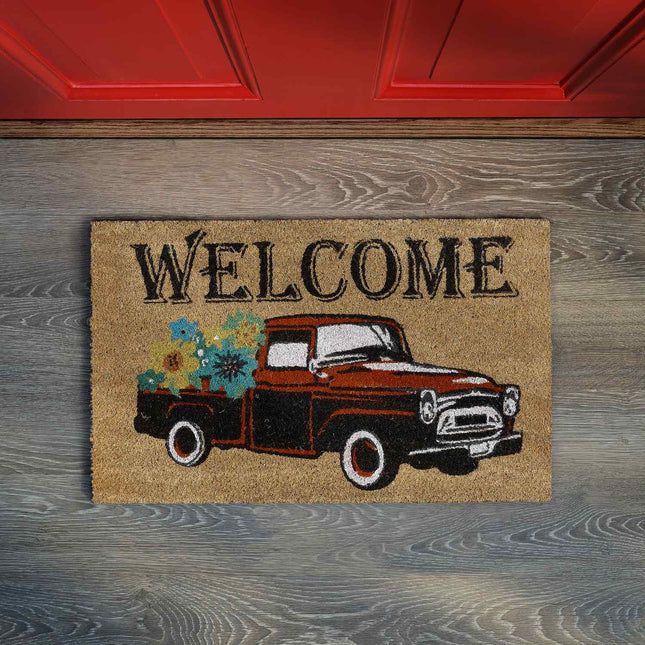 Deurmat kokosvezel "Welkom" auto
