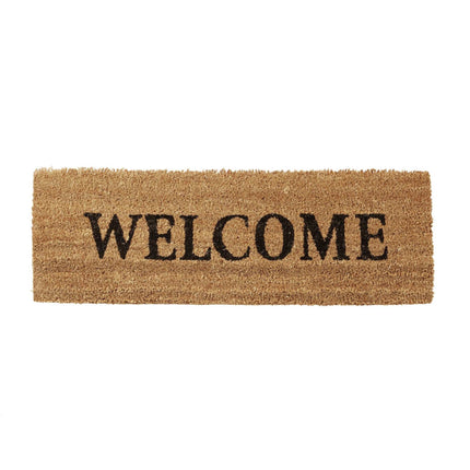 Door mat coconut fiber narrow "Welcome"
