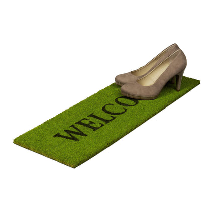 Door mat coconut fiber narrow "Welcome"