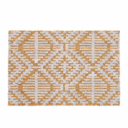 Doormat coconut fiber with pattern