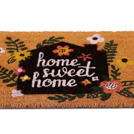 Door mat in coconut Home Sweet Home
