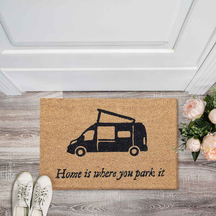 Doormat in coconut "Motorhome