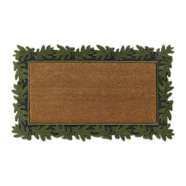 Door mat "leaf" rubber & coconut