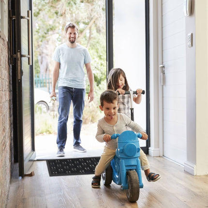 Door mat rubber grid
