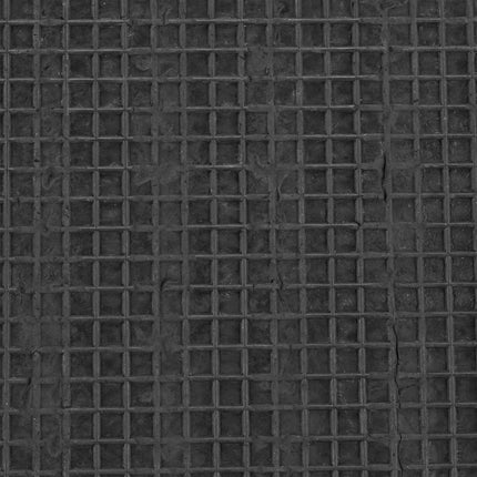 Door mat "striped" rubber & coconut