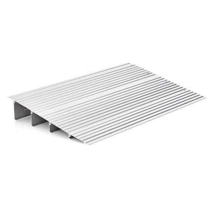 Door sill ramp 10.5 cm high entry ramp with adjustable aluminum frame non-slip access ramp