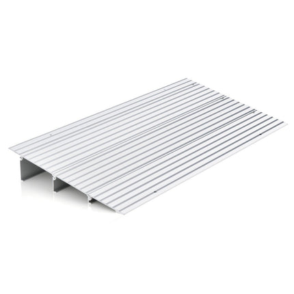 Door sill ramp 8.5 cm high entry ramp with adjustable aluminum frame non-slip access ramp