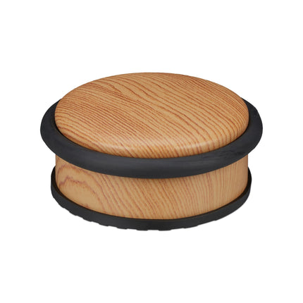Door stop in wood look