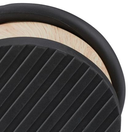 Door stop in wood look