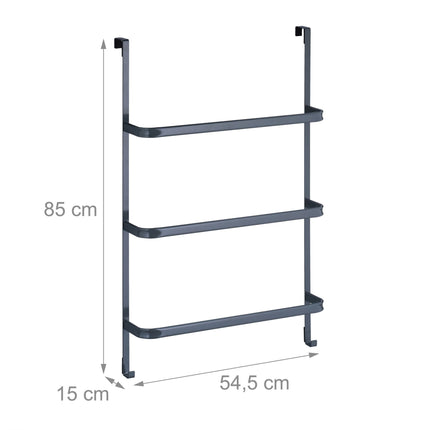 Door towel rail for hanging
