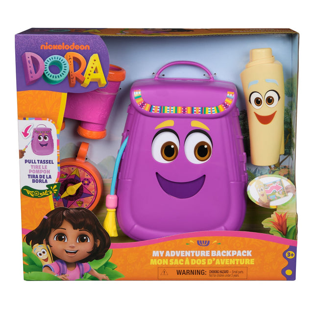 Dora Explorer Role Play Backpack for Kids, Adventure Toy