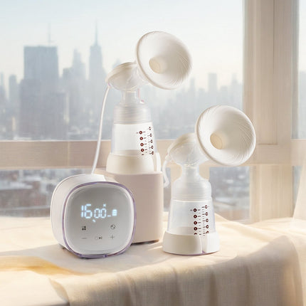 Double Electric Breast Pump, 4 Modes 16 Levels, Rechargeable LED