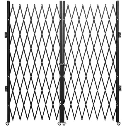 Double Folding Security Gate, Steel, 310 x 154 cm