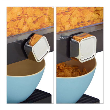 Double cereal dispenser