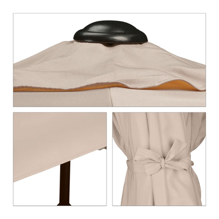 Double parasol 460 x 270 cm
