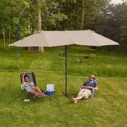 Double parasol 460 x 270 cm