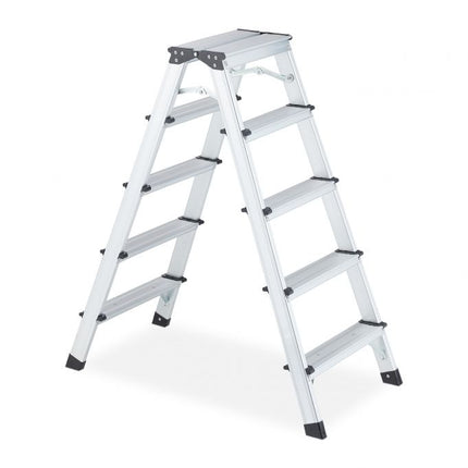 Double-sided stepladder