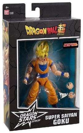 Dragon Stars Poseable Figure With Accessories, 16 Cm - Super Saiyan Goku