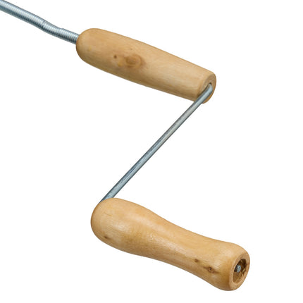 Drain Cleaning Spiral with Crank & Claw, Flexible