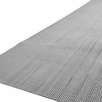 Drainage Mat Roll, PVC Non-Slip, 90 x 500 cm, Gray
