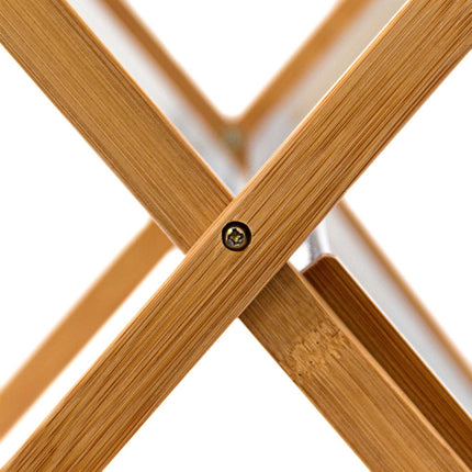 Drain stand CROSS bamboo metal