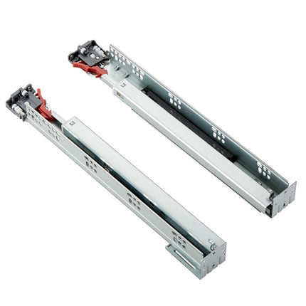 Drawer Slides 18 Inch, Bottom-Mount Soft-Close, 100 lb, 6 Pairs