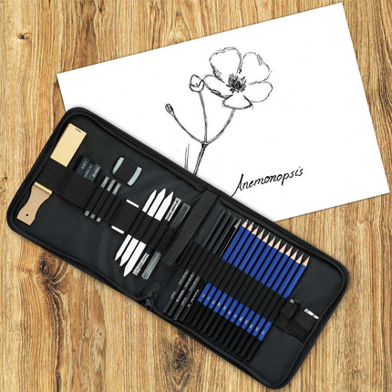 Drawing set pencils 33 parts