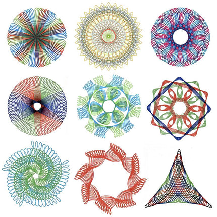 Drawing set - spirograph Maaleo 24346