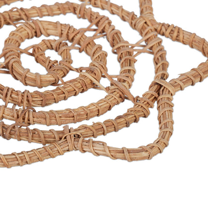 Drink Coaster Set, Palm Fibre, Heat-Resistant, 4-Pack